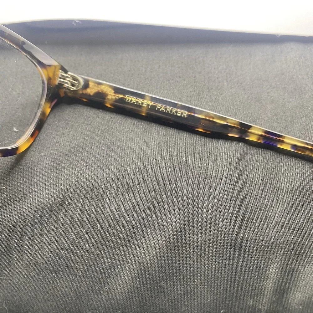 Warby Parker Eyeglasses FRAME ONLY Finch-252 52-18-140 Brown Tortoise 834